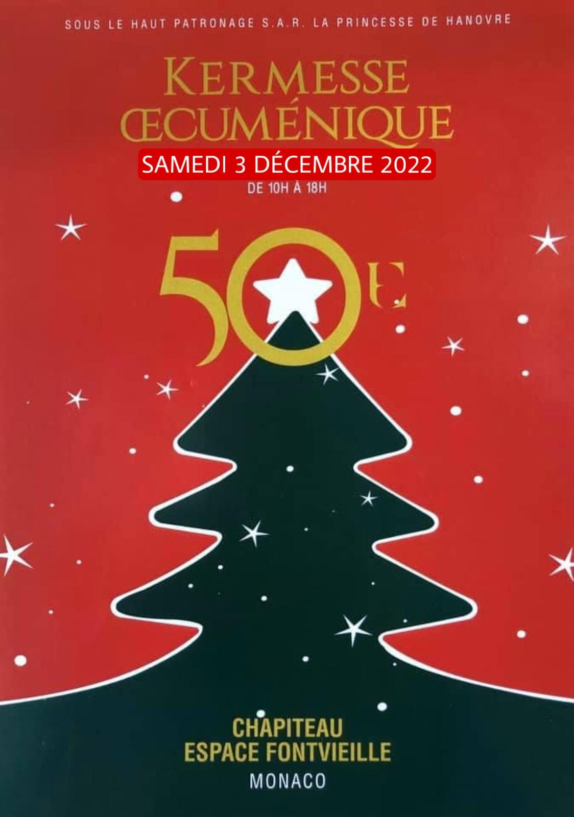 Kermesse Œcuménique December 3rd