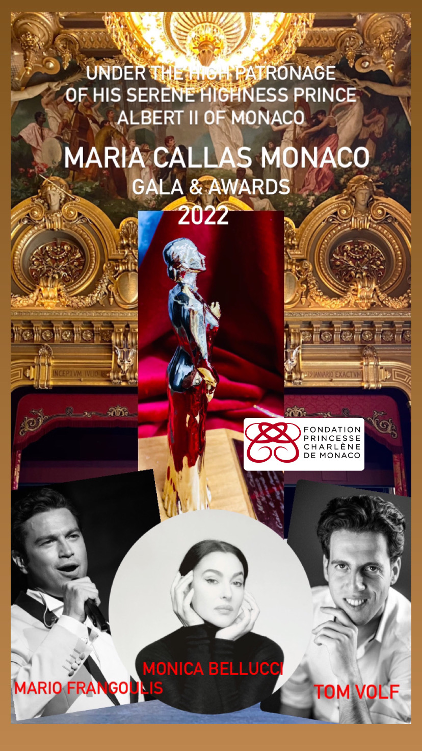 Maria Callas Monaco Gala & Awards 2022 May 5th