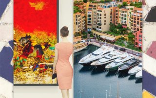 Monaco Mediterranee Chapiteau De Fontvieille